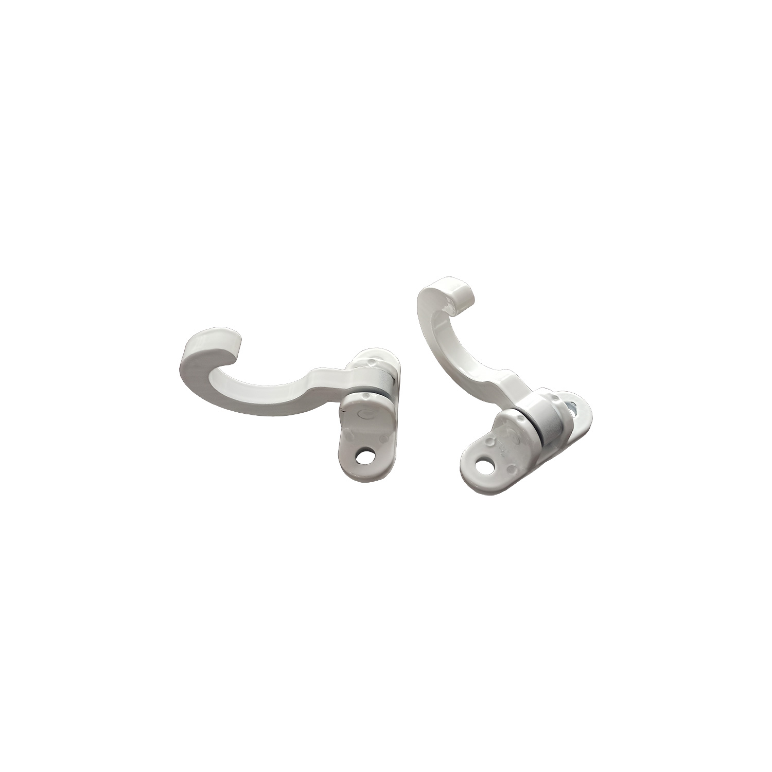 Set 2 carlige ancorare rulouri transparente